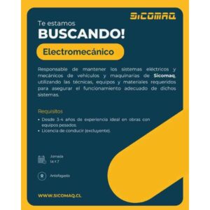 Se busca electromeánico