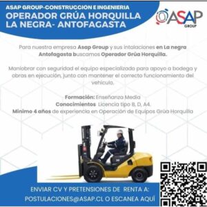 Operador Grúa Horquilla