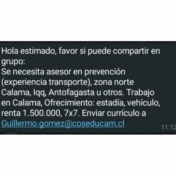Asesor en Prevención