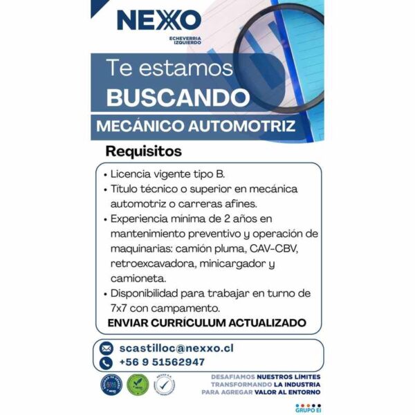 Mecánico Automotriz