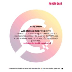 Se busca agrónomo independiente