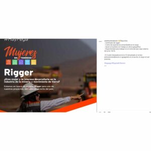 Rigger - Mujeres en Terreno