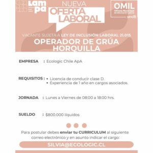 Operador de Grúa Horquilla