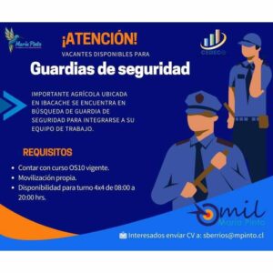 Guardias de seguridad
