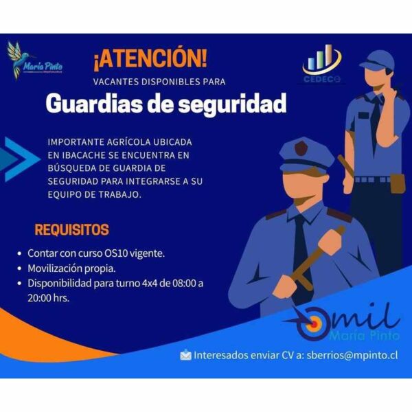 Guardias de seguridad