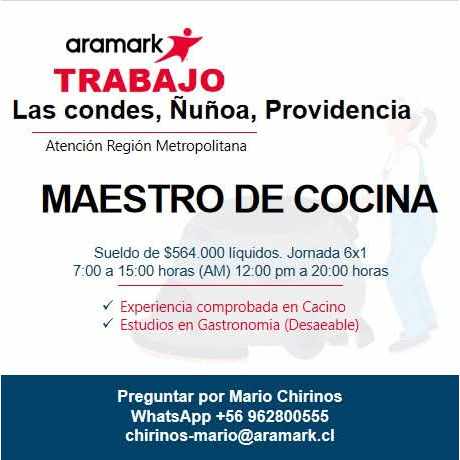 Maestro de Cocina