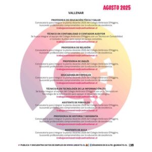 Convocatoria Planta Docente 2026