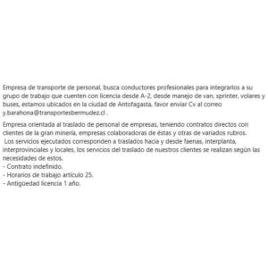Conductores Profesionales