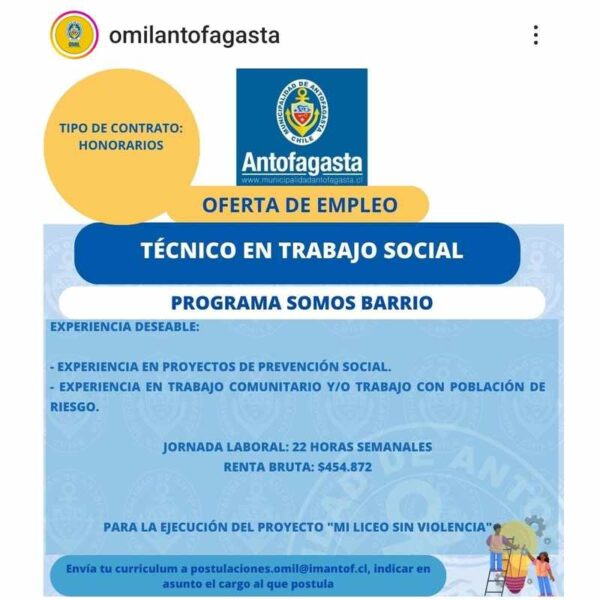 Técnico en Trabajo Social