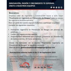 Practicate en Prevención de Riesgos