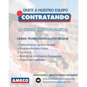 Técnico Especialista en Izaje