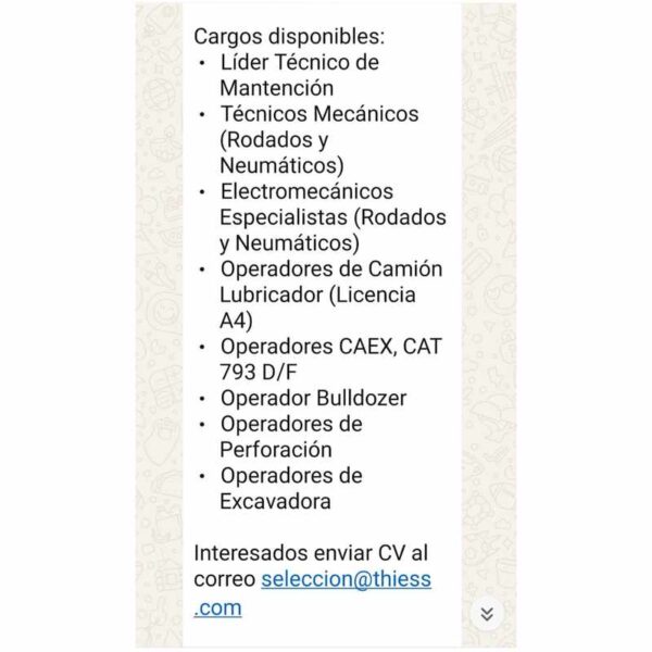 Oportunidades en Minería
