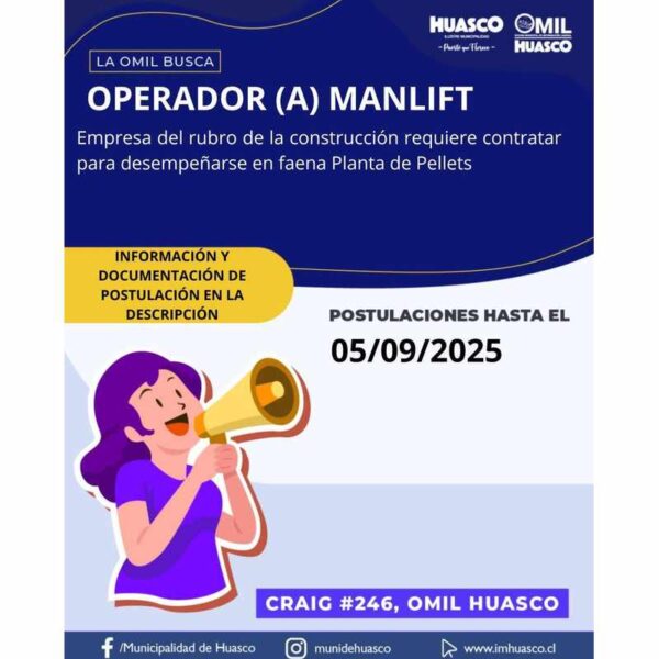 Operador(a) Manlift