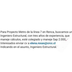 Proyecto Metro Línea 7 en Renca