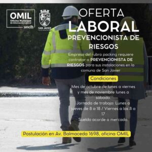 Prevencionista de Riesgos