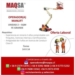 Operador(a) Manlift