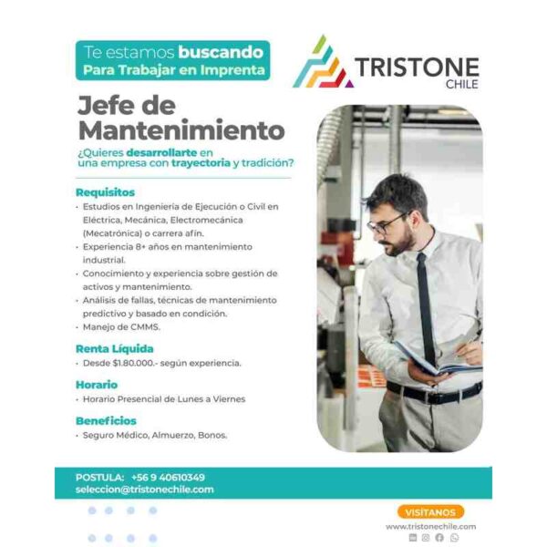 Técnico en Mantenimiento Industrial