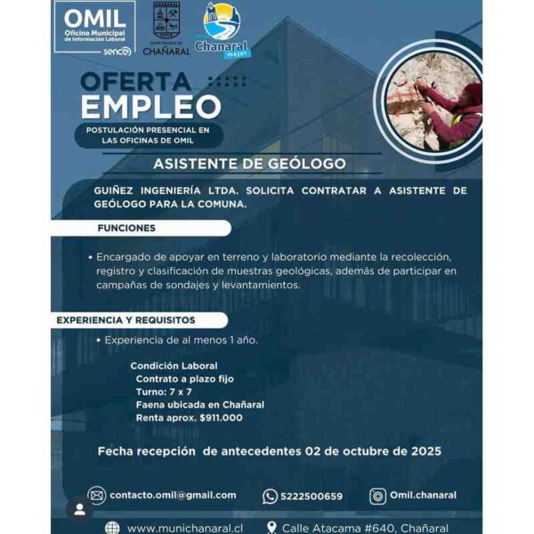 Asistente de Geologo