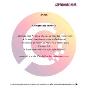 Choferes de Minería