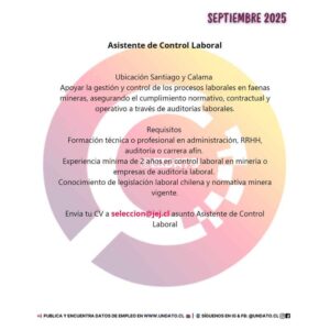 Asistente de Control Laboral