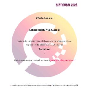 Laboratorista Vial Clase B
