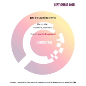 Jefe de Capacitaciones