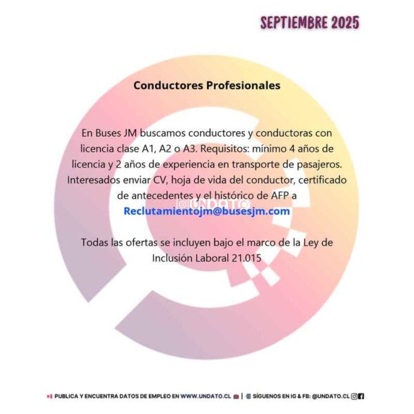 Conductores Profesionales