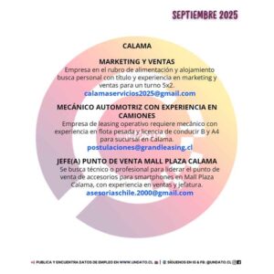 Empleos en Calama
