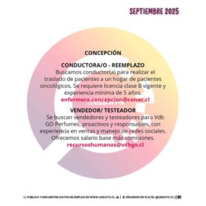 Varios Empleos en Concepción