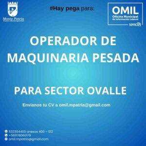 Operador de Maquinaria Pesada