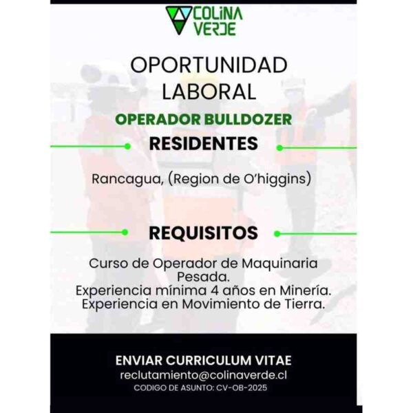 Operador Bulldozer