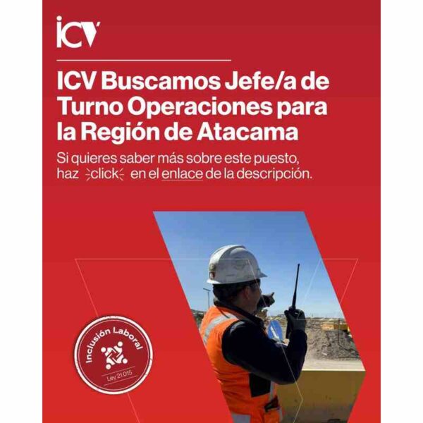 Jefe/a de Turno Operaciones
