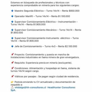 Oferta Laboral