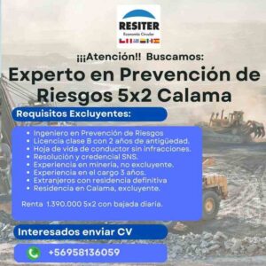 Experto en Prevención de Riesgos