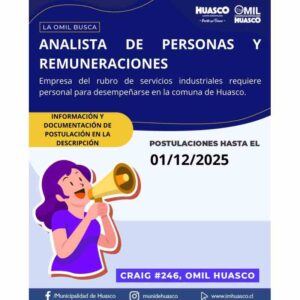 Analista de Personas y Remuneraciones