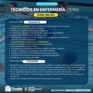 Técnicos en Enfermería (TENS) – COD 433-01