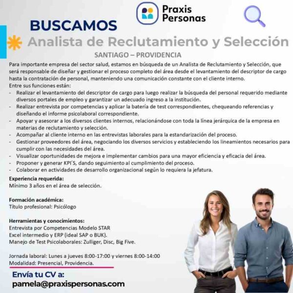 Analista de Reclutamiento y Selección