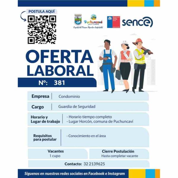 Guardia de Seguridad - Condominio en Horcón, Puchuncaví