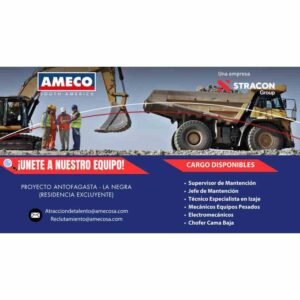 Cargos disponibles en Proyecto Antofagasta - La Negra (Residencia Excluyente)