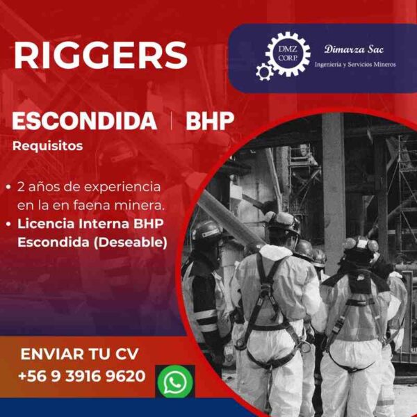 Riggers - Escondida, BHP