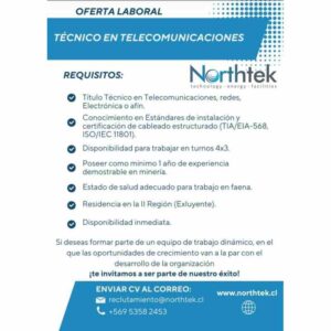 Técnico en Telecomunicaciones