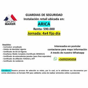 Guardias de seguridad