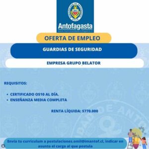 Guardias de Seguridad - Antofagasta