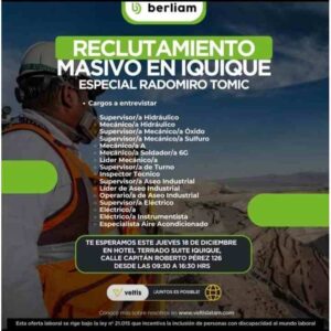 Reclutamiento masivo en Iquique - Radomiro Tomic