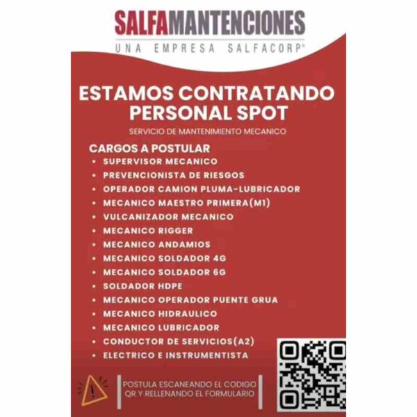 Contratando personal de mantenimiento mecánico