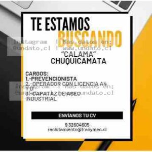 Empleos En Calama Chuquicamata