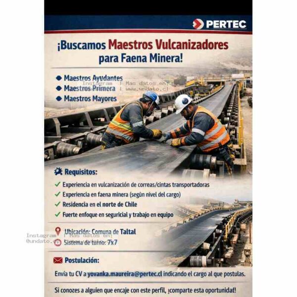 Maestros Vulcanizadores Minería 7x7