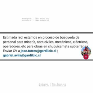 Empleos en Chuquicamata Subterránea