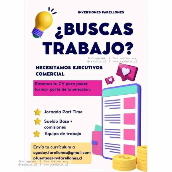 Ejecutivos Comerciales Part Time
