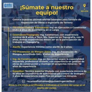 Ofertas Laborales En Ingeniería Minera